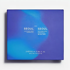 Zara Man Seoul Winter EDT bottle front view for winter versatility.