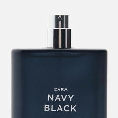 Zara Navy Black EDT base notes create a grounded, lasting impression.