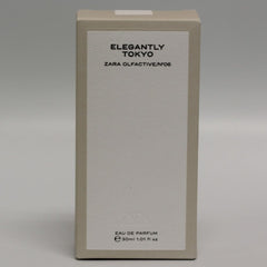 Zara Olfactive Nº06 Elegantly Tokyo akigalawood scene emphasizes warmth and depth.