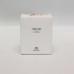 Zara Orchid perfume application demonstrates a smooth spray for all-day freshness.