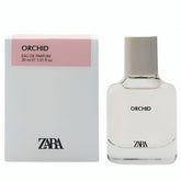 Zara Orchid perfume bottle close-up with rose and lily notes for everyday elegance