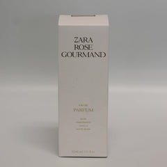 Zara Rose Gourmand cap close-up highlights premium fragrance quality