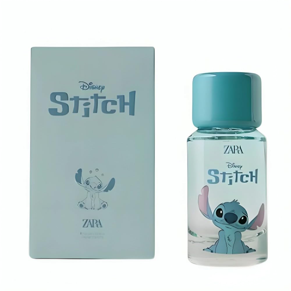 Zara Stitch Kids Cologne with pear-note scent for daily wear and playful moments.