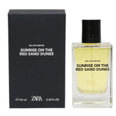 Zara Sunrise bottle highlights crisp citrus and amber warmth