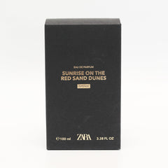 Zara Sunrise spray captures citrus opening and amber warmth for on-the-go moments
