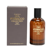 Zara Tobacco Collection Intense bottle close-up for a bold, refined scent.