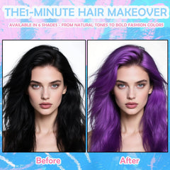 ZARICS vibrant five shade spray on hair for easy wash-out and style