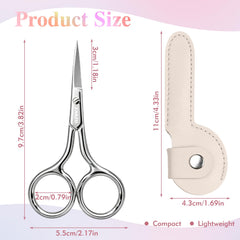 ZASZO compact 3.8-inch design shown for travel grooming on the go