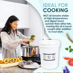 Zatural MCT Oil for kitchen use in salad or smoothie applications