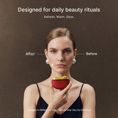 ZDEER smart heat and vibration modes for customizable facial massage and relaxation