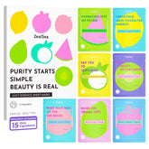ZealSea Clean Beauty face mask pack front showing minimalist packaging for daily hydration