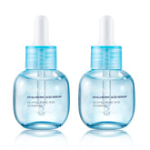 ZealSea Hyaluronic Serum bottle close-up highlighting hydration and quick absorption