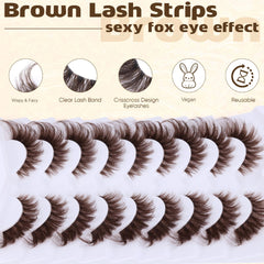 Zegaine handmade faux mink lashes offer lightweight comfort