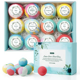 ZenBombs bath bombs gift box packaging, ready for a pampering gift.