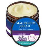 Zenbora magnesium lotion bottle front view for daily hydration.