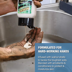 Zenex Magic Hand Soap tackles ink stains while protecting skin with moisture