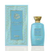 Zenia Aqua Sultan bottle front displaying premium design for a refined signature scent.