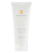 Zents Age-Defying Lotion Mandarin bottle delivers rich hydration.