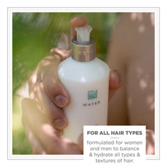 Close-up of ZENTS Balancing Conditioner texture for smooth conditioning
