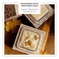 Artisan carved stone container of Concreta with gift-worthy presentation