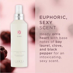 ZENTS Luminous Cashmere Body Oil highlights coconut oil and vitamin E