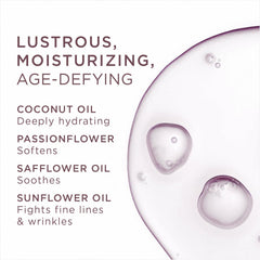 ZENTS Luminous Cashmere Body Oil on skin provides a radiant glow