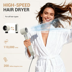 Zephyrluxe automatic curling irons with Coanda airflow for smooth curls.