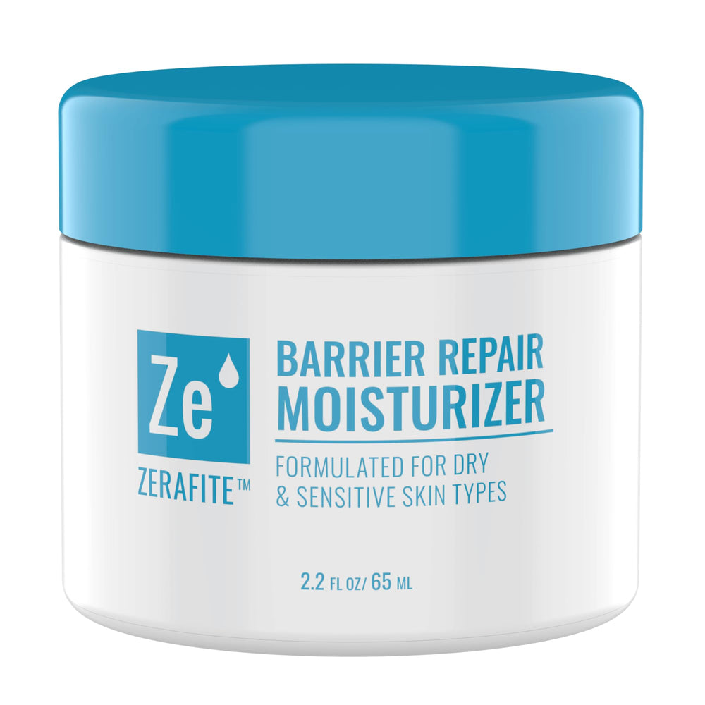 ZERAFITE Barrier Repair bottle pour demonstrates fast absorption for daily use