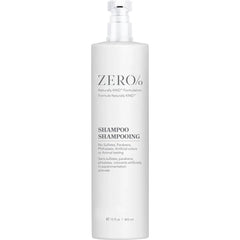 ZERO% Gilchrist & Soames shampoo pump bottle enables mess-free daily cleansing
