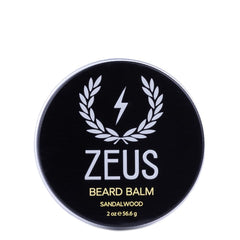 ZEUS Beard Balm 2oz bottle for easy daily grooming