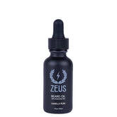 ZEUS natural beard oil bottle pour for easy daily hydration
