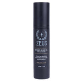 ZEUS Refined Beard Oil bottle front in matte black packaging for daily beard conditioning.