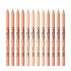 ZEVNI Wonder Concealer Pencil 12p kit close-up showing compact portability and color trio range.