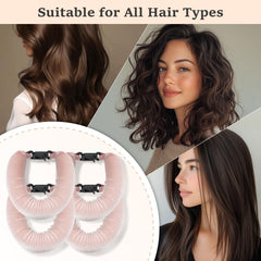 ZHENSILK set after use reveals glossy, softly defined curls with minimal heat exposure