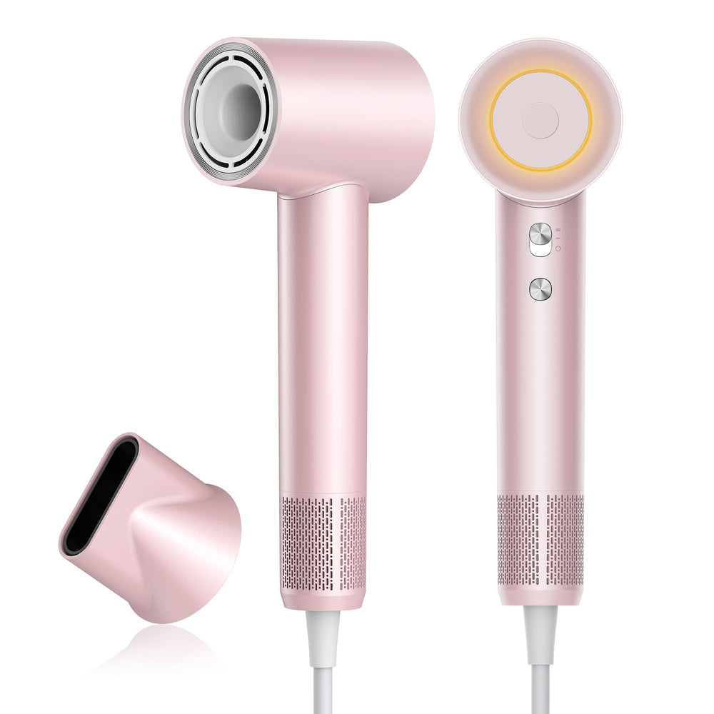 Zhiyangfei hair dryer with 110kRPM brushless motor for fast drying.