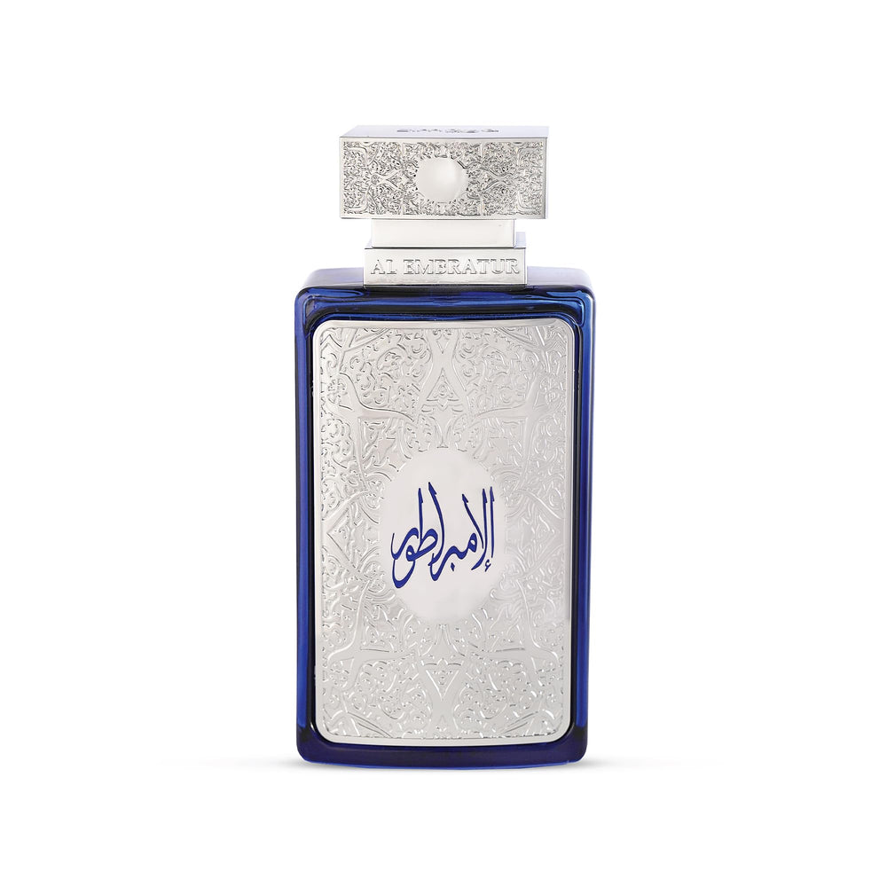 Zimaya Al Embratur Intense bottle front displays sleek masculine design and confidence.