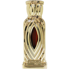 Zimaya Maha Gold bottle front - unisex fragrance for everyday elegance.