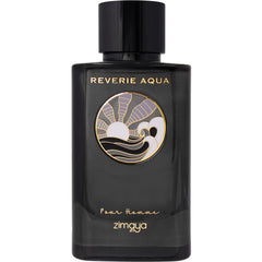 Zimaya Reverie Aqua Pour Homme bottle front view for a fresh, confident daytime scent