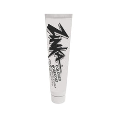 Zinka colored zinc oxide sunblock tube for quick nose and face application.