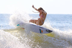 Zinka Facestick Water-Resistant formula lasts through activities.