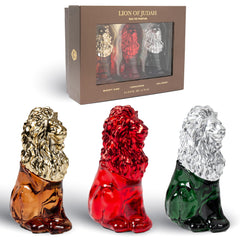 Zion’s Lion of Judah travel set box, elegant gift-ready packaging.