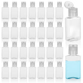 zisiueel clear 1oz bottle for shampoo shows contents at a glance and easy identification