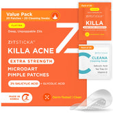 ZitSticka Killa patch pack ready for targeted acne care with microdarts.