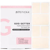 ZitSticka Goo Getter body patch closeup shields blemish and draws moisture.