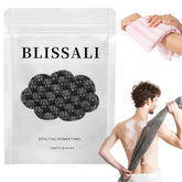 ZIVWAGX Blissal Exfoliating Towel back reach for full-body cleansing.