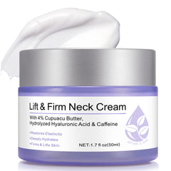 ZIXAOK neck cream bottle closeup highlighting hydration for smoother skin
