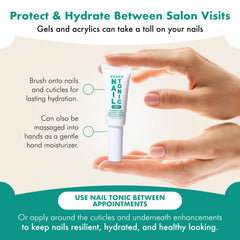 Zizia Forest Nail Tonic brush-on applicator for quick at-home use