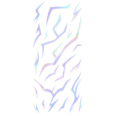 Zizzy Zuzim iridescent tattoo arm designs for bold party looks