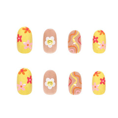ZJHGDR short nails with stickers enable fast application
