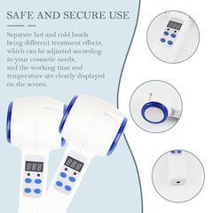 ZJIVQO double-head hammer massage aiding skin tightening and absorption